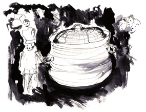 The cauldron