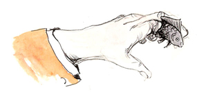 Fish Finger Puppet