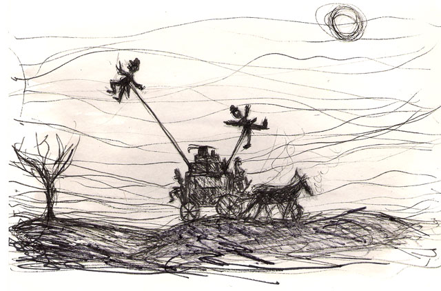 The strange journey